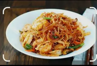 Hình ảnh miến xào hải sản