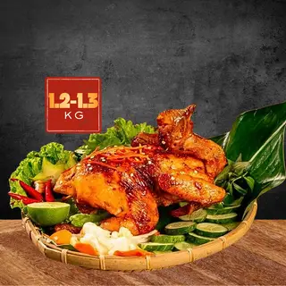 Hình ảnh Gà nướng nguyên con sốt Mật ong