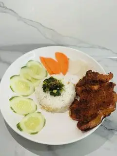 Hình ảnh Cơm Tấm Sườn Nướng Than Hoa