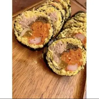 Hình ảnh Gimbap Keto ( không có cơm)