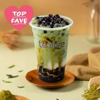 Hình ảnh Matcha Lattle Trân Châu Đường Nâu