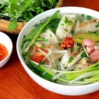 Hình ảnh Bún chả cá , cá dầm, sứa