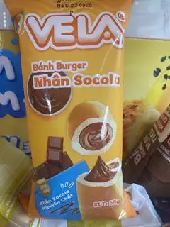 Hình ảnh bánh mì mềm nhân socola