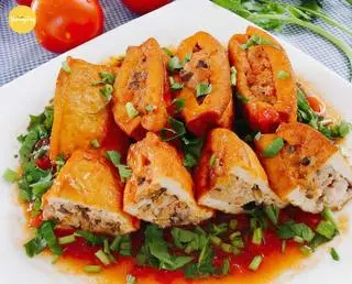 Hình ảnh Cơm đậu hủ nhồi thịt