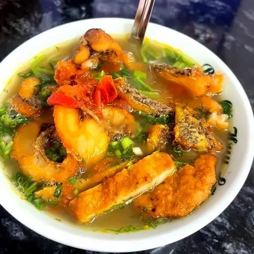 Hình ảnh Bún cá chiên giòn