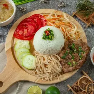 Hình ảnh Cơm tấm sườn bì
