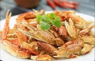 Hình ảnh Càng ghẹ rang muối