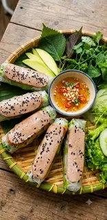 Hình ảnh set 5 gỏi cuốn xúc xích
