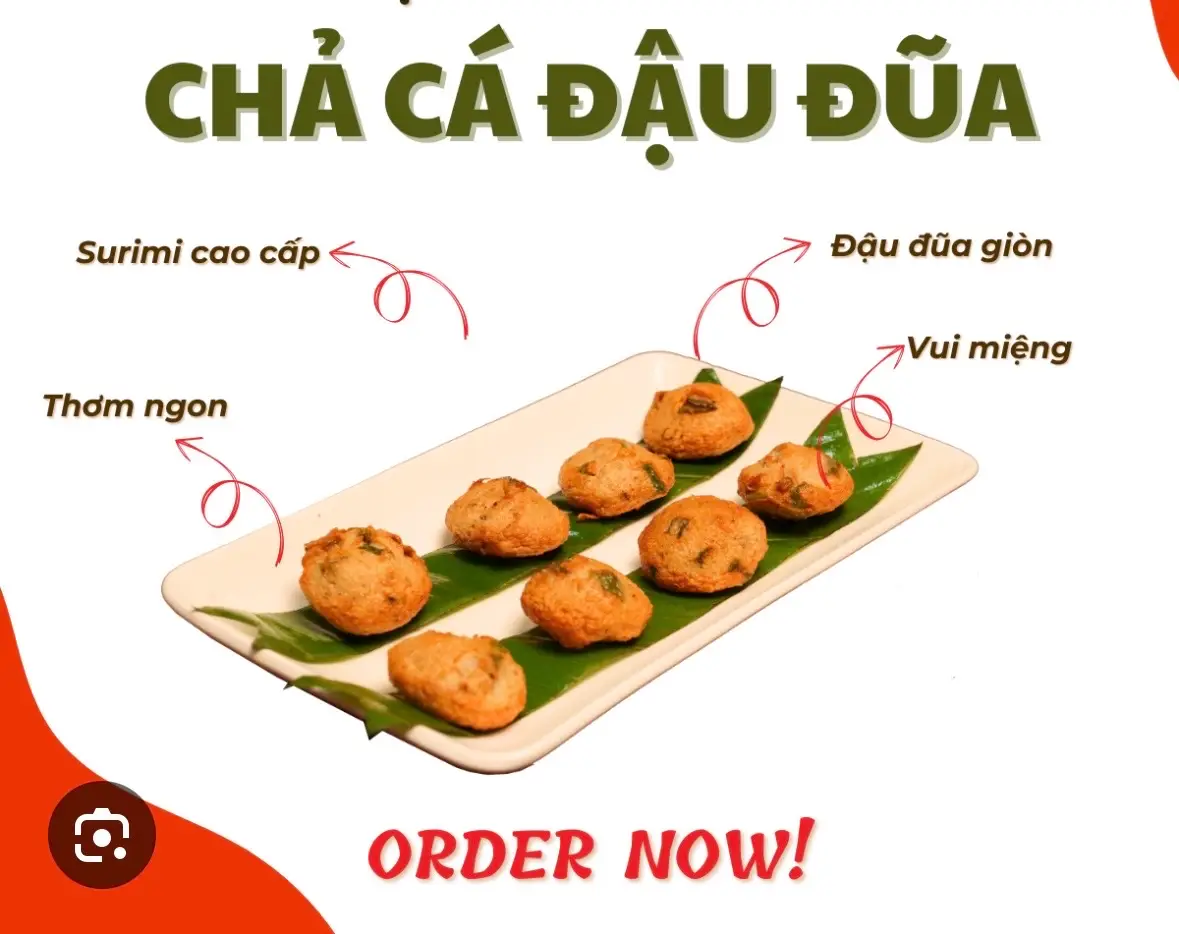 Hình ảnh chả cá đậu đũa 