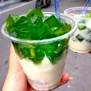 Hình ảnh Sữa chua thạch lá nếp