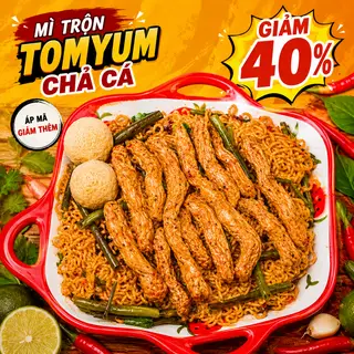 Hình ảnh Miến Trộn Thái Tomyum Chả Cá