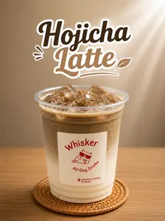 Hình ảnh Hojicha latte