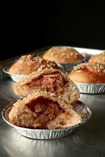 Hình ảnh bánh mì Gà Nấm