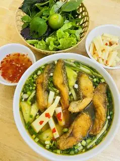 Hình ảnh BÁNH ĐA ĐỎ cá chan