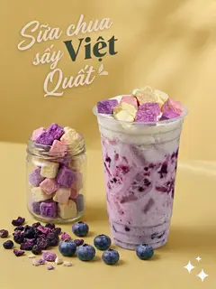 Hình ảnh Sữa tươi/ chua việt quốc kem phô mai