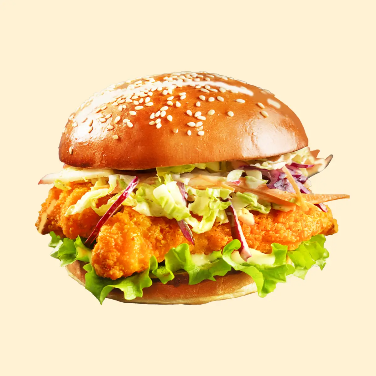 Hình ảnh Burger Gà Giòn