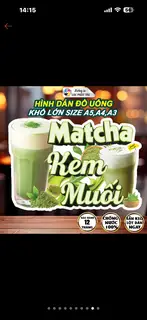 Hình ảnh Matcha kem muối 