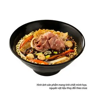 Hình ảnh Mì trộn tương đen bò Mỹ