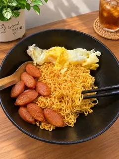 Hình ảnh MÌ TRỘN CHUA CAY SATE ( mì lạnh )