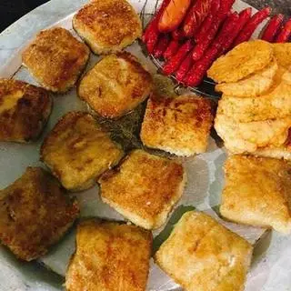 Hình ảnh Bánh chưng rán giòn