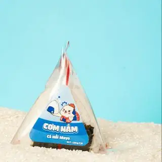 Hình ảnh cơm nắm cá hồi mayo
