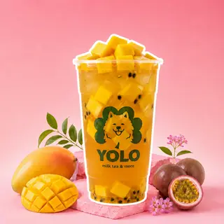 Hình ảnh Trà Xoài Chanh Dây - 700ml