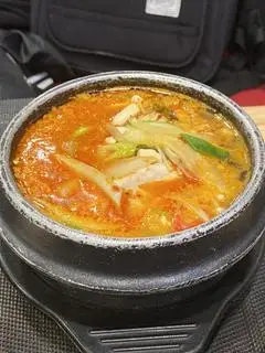 Hình ảnh Soup đậu hũ chay + Cơm trắng 