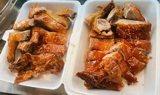 Hình ảnh Vịt quay tỳ bà da giòn(1/2 con)