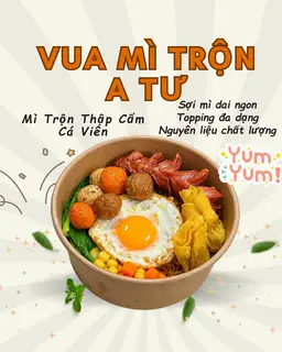 Hình ảnh Mì Trộn Thập Cẩm Cá Viên