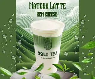 Hình ảnh Matcha latte kem cheese