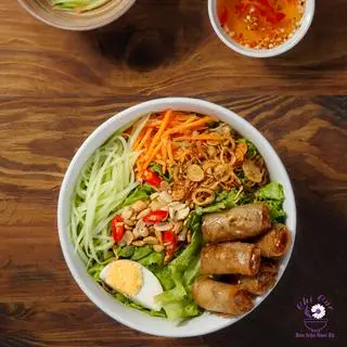 Hình ảnh Bún Trộn Gà Chiên Mắm