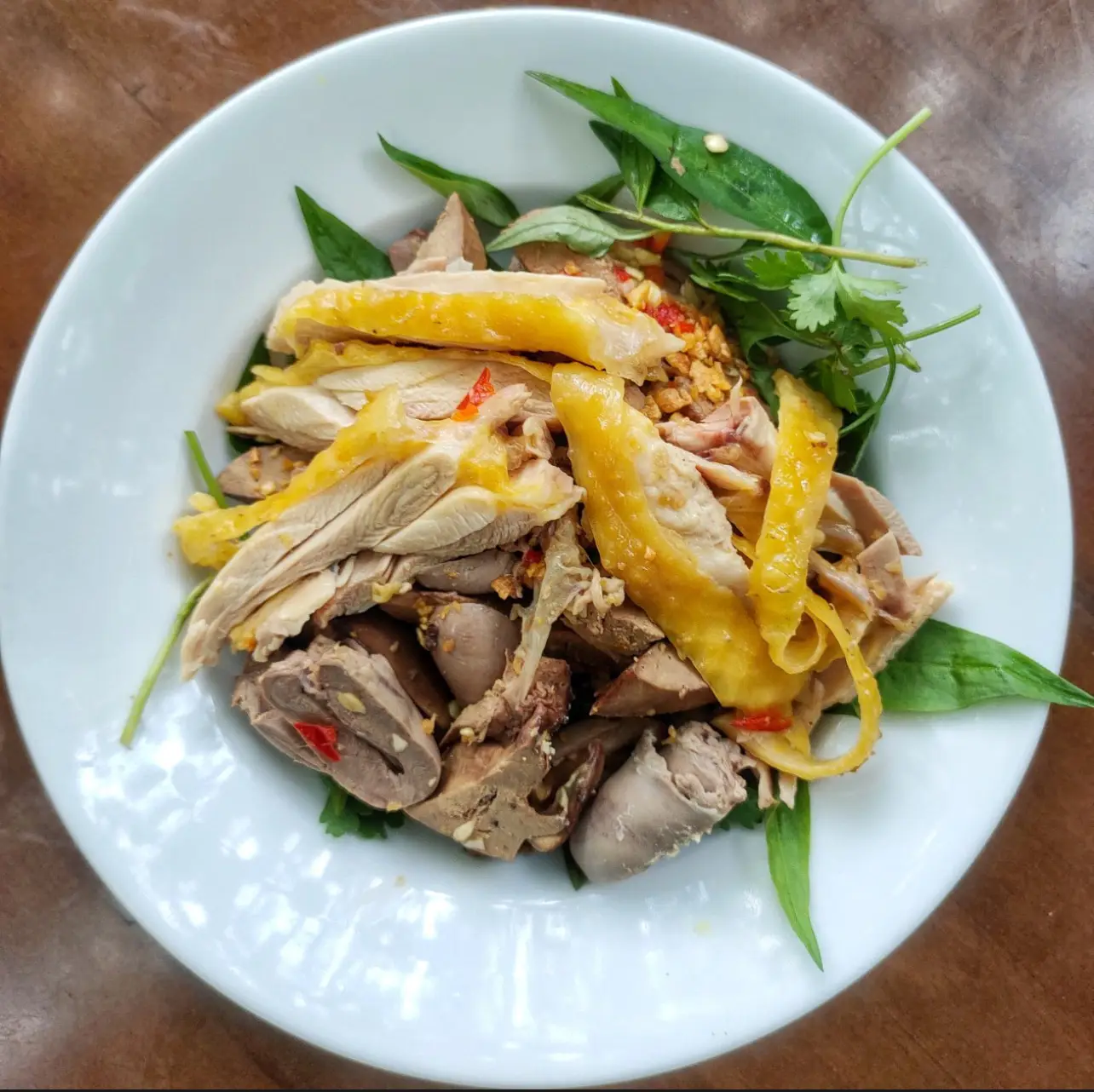 Hình ảnh Cơm Gà Xé Lòng Gà 