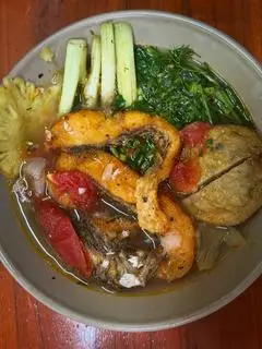Hình ảnh Combo bún cá chan - trà chanh 