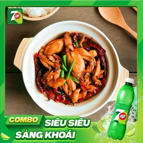 Hình ảnh Combo CƠM ếch 1 con + Pepsi