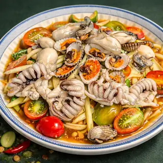Hình ảnh Gỏi Hàu Sữa + Sò Huyết + Bạch Tuộc