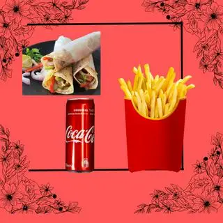 Hình ảnh Chicken kathi roll combo