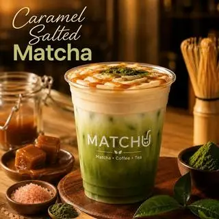 Hình ảnh Caramel  Salted Matcha - Ngọt béo mặn nhưng ngon lắm