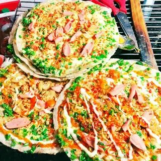 Hình ảnh bánh tráng nướng