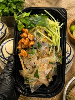 Hình ảnh Trộn mỡ hành top mỡ