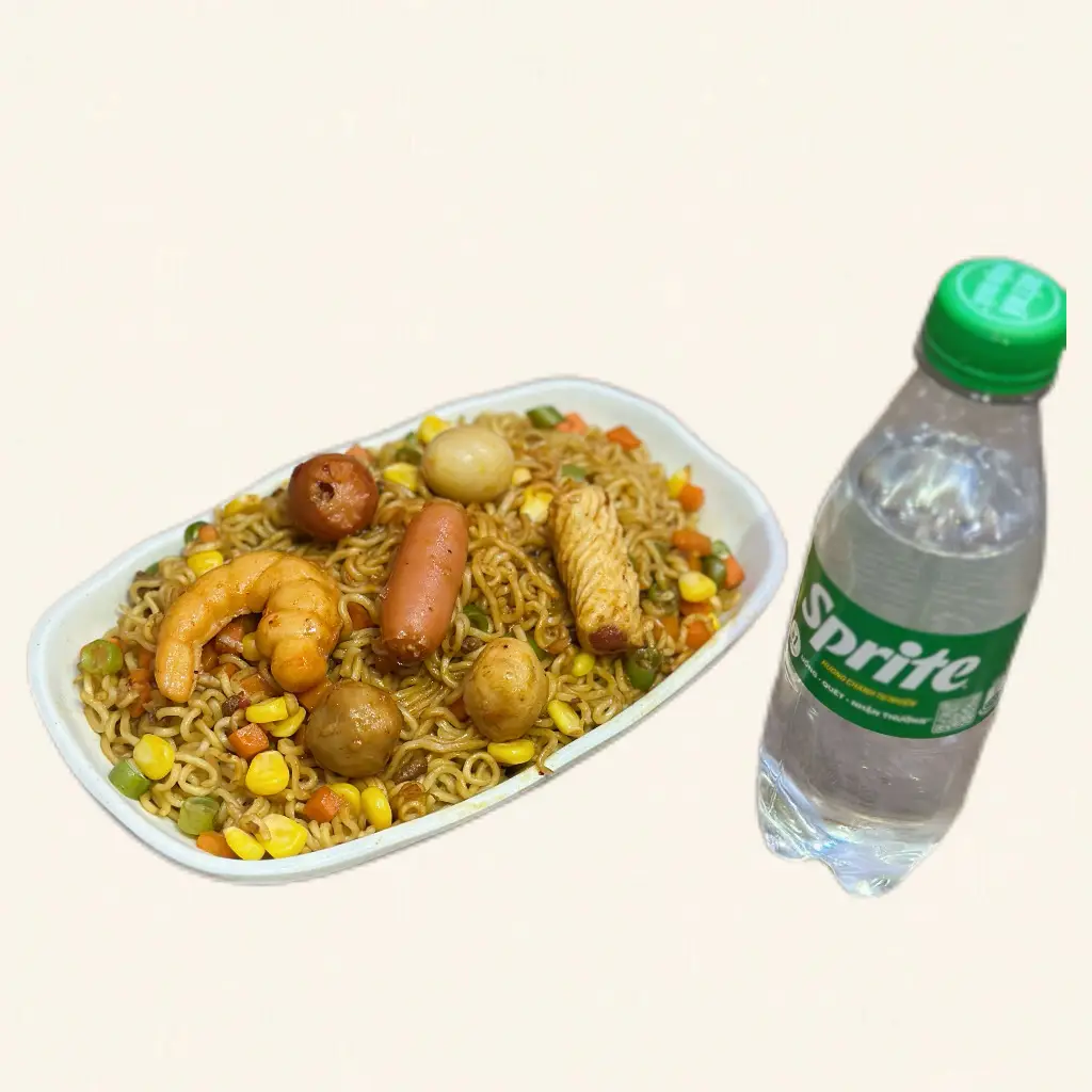 Hình ảnh Mì Trộn Thập Cẩm + Spirte