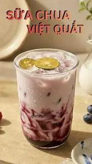 Hình ảnh Sữa chua việt quất