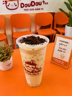 Hình ảnh Trà nhài kem tiramisu ovaltine 