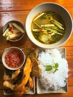 Hình ảnh Bún cá chấm đặc biệt