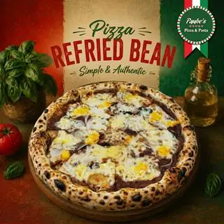 Hình ảnh Pizza Sốt Đậu Nghiền | Refried Bean Pizza