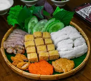 Hình ảnh Bún đậu tá lả