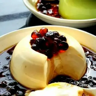 Hình ảnh Tàu hũ trân châu đường đen