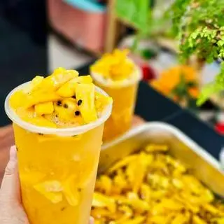 Hình ảnh Trà Mít Chanh Dây