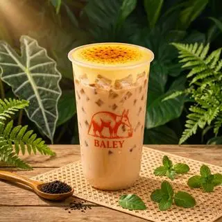 Hình ảnh Trà oolong sữa kem trứng nướng