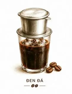 Hình ảnh Phin Đen Đá