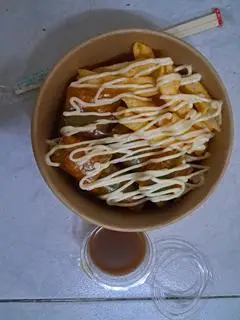 Hình ảnh Bánh tráng cuốn snack 
